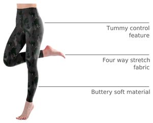Custom Women's Formal High Waist Eco-Friendly Knitted Spandex/<b>Polyester</b> <b>Leggings</b> Soft Stretch Quick Dry Solid Pattern Full - Product Image 5