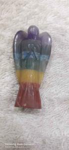 Ornement en cristal de guérison des sept chakras très demandé pour l'autel de méditation et la décoration spirituelle, disponible en gros - Product Image 3