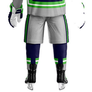 ชุดฝึกซ้อมฮอกกี้น้ำแข็งพิมพ์ลายคุณภาพสูงแบบกำหนดเอง OEM ทรงปกติ ระบายอากาศได้ดี ซึมซับความชื้น - Product Image 4