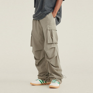 Nouveau pantalon cargo pour homme de haute qualité, taille mi-haute, respirant, imprimé, en polyester/coton, style urbain, service OEM VIENNA - Product Image 3