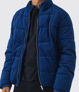 Chaqueta acolchada para hombre al por mayor, para invierno, personalizada, informal, para exteriores, a prueba de viento, con cierre de cremallera y bolsillos laterales, abrigo para hombre - Product Image 6