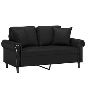 Sofá Negro de 2 Plazas para Sala de Estar - Product Image 3