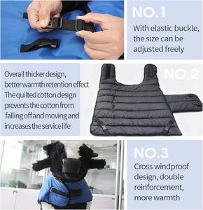 Chaqueta de Alta Calidad para Ganado, de Tela Oxford, con Protección para la Pantorrilla, Engrosada, Cortavientos, con Protección para el Cuello, Doble Hebilla, Talla Grande - Product Image 3