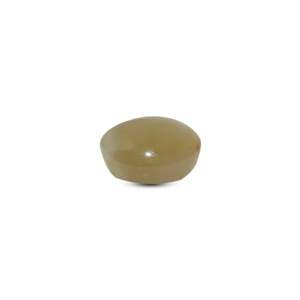 Natural Certified Catseye 3.45 Carat Oval Loose Gemstone for Fine Jewelry - Product Image 3