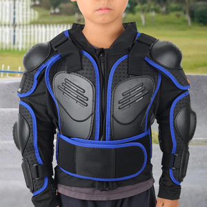 Heavy Duty Motorbike <b>Racing</b> <b>Jacket</b> Protective Motorcycle Leather Wear with Reinforced Safety Panels - Product Image 6