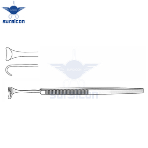 Retractor Desmarres de 16 cm (6-1/4 Pulgadas) con Hoja de 6x8 mm de Ancho, de Acero Inoxidable, para Cirugía Oftálmica y Ocular - Product Image 3