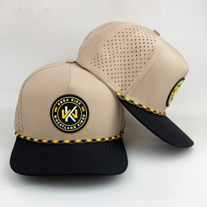 Casquette de baseball unisexe en toile imperméable avec broderie 3D en relief pour l'été - Product Image 6