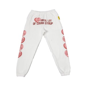Pantalon de jogging cargo décontracté pour homme, imprimé, taille haute, en molleton 100% coton, séchage rapide THAT'S A AWFUL LOT OF COUGH SYRUP - Product Image 1