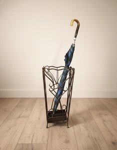 Chaîne de pluie en métal faite à la main pour l'extérieur, accessoire de jardin - Product Image 1