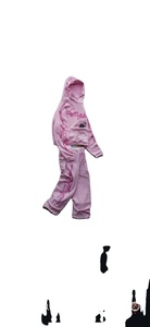 Vêtements de sport jogging d'entraînement unisexe lavés à l'acide Logo personnalisé 100% coton éponge survêtements ensemble surdimensionné hommes grande taille ensembles pour hommes - Product Image 4
