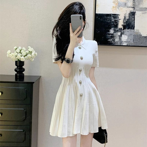 High Quality Women's Casual Evening Summer Fashion Short Sleeve Plus Size Eco-Friendly Washable Simple Dress - Product Image 2