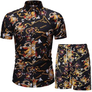 ชุดเซ็ตเสื้อยืดแขนสั้นและกางเกงขาสั้นผ้าเทอร์รี่สีดำล้วนสำหรับผู้ชาย สไตล์ลำลองใส่ได้ในฤดูใบไม้ผลิ แห้งเร็ว ผลิตจากโพลีเอสเตอร์ซาติน ชุดสองชิ้น - Product Image 1