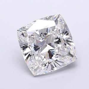 Diamant CVD de laboratoire de qualité supérieure, taille coussin, 3,16 carats, couleur E, clarté VVS2, polissage excellent, pierre précieuse non montée, pierre élégante - Product Image 1