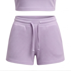 Conjunto de Leggings y Camiseta sin Mangas para Mujer, Personalizado por MALUZA INDUSTRIES, al por Mayor, Transpirable, Antibacterial, de Secado Rápido, Ropa Deportiva Formal de Dos Piezas - Product Image 3