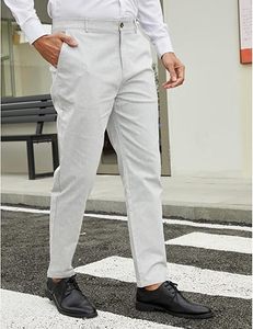 Pantalones de Vestir RABUSH SPORTS Personalizados de Alta Calidad para Hombre, Corte Ajustado, Elásticos, Casuales, Ecológicos, 100% Algodón Canvas, Transpirables - Product Image 4