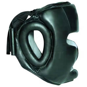 Protector de Cabeza de Cuero Integral para Boxeo, MMA, Kickboxing y Entrenamientos - Ligero, Ajustable, Protector y Transpirable - Product Image 4