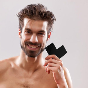 Plantilla para Dar Forma a la Barba, Herramienta Profesional de Estilismo para Barberos, Guía Reutilizable de Precisión para la Línea de la Barba, para una Barba Simétrica - Product Image 4
