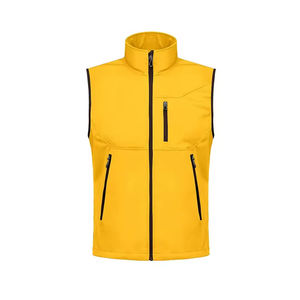 Gilet chauffant unisexe Savvish International OEM personnalisé avec logo, en softshell thermocollé, doublure polaire chaude, imperméable et sans manches - Product Image 1