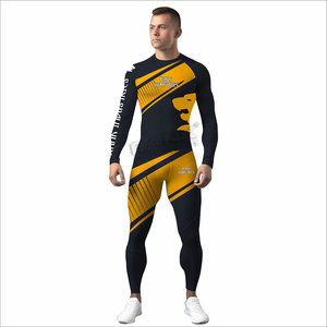 Outdoor Use New Design <b>Men</b> Rash Guard Sets Fitness Wear <b>Men</b> Rash Guard Sets Hot Sale <b>Men</b> Rash Guard Sets - Product Image 1