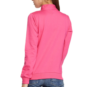 Sudadera con Capucha Morada para Mujer, Corte Regular, Algodón, Informal, para Otoño, Diseño con Logotipo Frontal, Venta al Por Mayor - Product Image 2