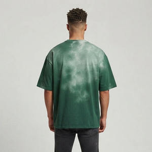Camiseta Oversize de Algodón Pima para Hombre, 240 GSM, Estampado Personalizado, Estilo Urbano, 100% Algodón, Fabricante OEM ODM, Venta al Por Mayor - Product Image 3