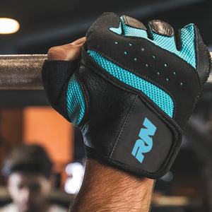 Guantes de Gimnasio Personalizados de Alta Calidad para Levantamiento de Pesas, Material de Cuero Sintético y Poliéster Spandex, Unisex, Personalizables - Product Image 5