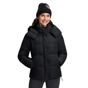 Long sleeve hooded puffer coat Casual women <b>winter</b> outerwear 2026 new <b>winter</b> <b>jacket</b> Hooded coat for women - Product Image 3