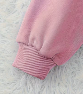 Sudadera de cuello redondo para mujer Hardihood International, color rosa, con estampado de mariposas, manga larga, informal, de punto, holgada, de algodón - Product Image 4