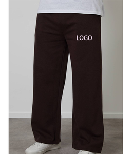 Pantalon de sport droit pour homme 2026, idéal pour la course, la gym et le fitness, avec logo brodé, en toile, coupe active, anti-transpiration - Product Image 1
