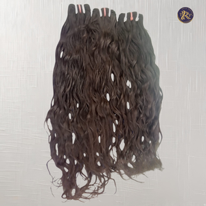 Extensiones de cabello humano virgen negro natural de 28 "100%, cabello de templo rizado de alta calidad para trenzar - Product Image 4