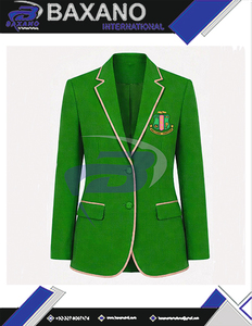 Alfa |   Kapa |   Blazer de Negocios Alpha de Un Solo Pecho, Corte Premium, Solapa de Pico, Ajuste Moderno, Abrigo de Esmoquin para Mujer - Product Image 4