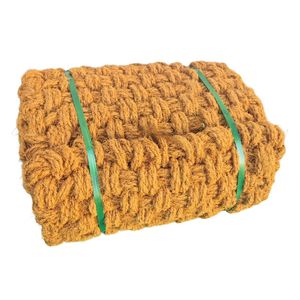 Tapete de Fibra de Coco/Palma Tejido a Mano, Antideslizante y Ecológico, 100% Coco, para Estabilización de Taludes y Prevención de Erosión del Suelo - Product Image 1