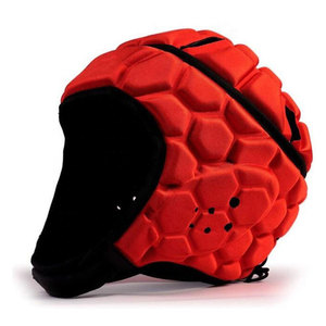 Casque de rugby léger en EVA souple rembourré, casque de football américain, ajustement confortable, respirant et protecteur - Product Image 6