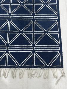 Alfombra de Yute Hecha a Mano con Diseño Floral, Tejido Plano, Estilo Boho, para Sala de Estar, Dormitorio, Ejercicio o Oración, Tamaño Personalizado - Product Image 3