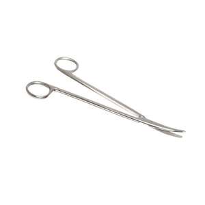 Ciseaux chirurgicaux droits à lame émoussée/plate en acier inoxydable pour pansements, usage en bloc opératoire, CE, garantie 3 ans, par Dentavex - Product Image 5