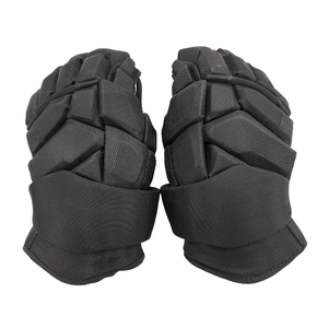 Gants de hockey sur glace rembourrés noirs unisexes professionnels avec fermeture Velcro RexFit Sports 100% polyester Logo personnalisé - Product Image 6