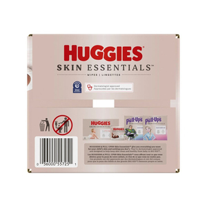 Lingettes pour bébé Huggies Skin Essentials, douces, délicates et hypoallergéniques pour les peaux sensibles - Product Image 4