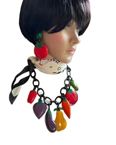 Resin <b>Necklace</b> India All Color Manufacturer Latest Design Beaded <b>Necklaces</b> Resin Beads <b>Pendant</b> <b>Necklace</b> Jewelry - Product Image 1