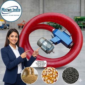 Transportador de Tornillo Flexible Eléctrico Totalmente Automático para Polvo, Granos y Gránulos, Uso Industrial, 440V, 1 Año de Garantía, Micron - Product Image 1