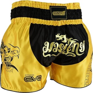 Shorts de Muay Thai con diseño personalizado, tela satinada, transpirable, ligero, para entrenamiento en el gimnasio, cintura elástica, ropa deportiva para hombres y mujeres - Product Image 6