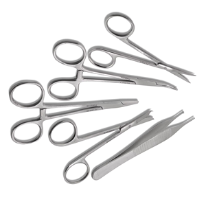 Juego de Instrumentos Microquirúrgicos de Primera Calidad, 5 Piezas, Instrumentos de Acero Inoxidable de Grado Alemán, Mejor Proveedor Mayorista - Product Image 1