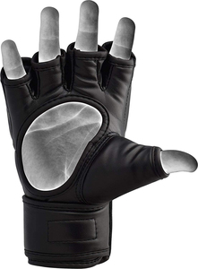 Gants de boxe en cuir pour adultes, gants d'entraînement MMA, sangle de poignet réglable, équipement d'arts martiaux antidérapant - Product Image 2