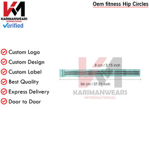 Juego de bandas de resistencia para mujeres y hombres, bandas de ejercicio para estirar, glúteos, piernas, pilates, bandas flexibles duraderas para fitness, gimnasio en casa - Product Image 3