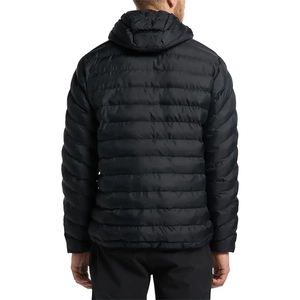 Chaqueta de Invierno Personalizada, Ecológica, Resistente al Viento, Talla Grande, Reversible, Ligera, Cálida, Negra, Rellena de Poliéster, Estilo Urbano - Product Image 4