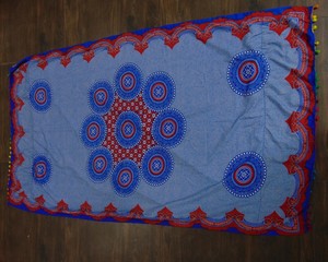 Tapisserie Mandala Indienne en Coton avec Franges Rondes, Motif Éléphant Hippie Bohème et Paon, Nappe Musulmane en Coton Lavable - Product Image 6