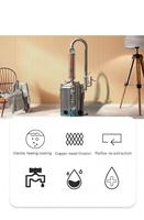Machine automatique de distillation d'huile essentielle pour camomille chanvre gingembre vanille avec distillateur d'alcool à vapeur électrique