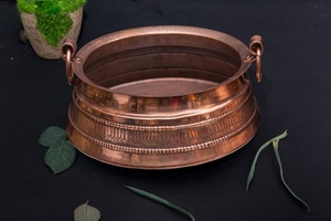 Bol de bain Spa en laiton de luxe avec repose-pieds outil de chaise de pédicure pour la décoration de fleurs de Massage des pieds en gros directement de l'usine - Product Image 4