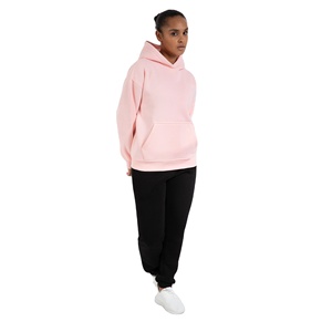 Sudaderas con Capucha de Alta Calidad para Mujer, Marca PRO ENTERPRISES, Antiarrugas, Transpirables, con Logotipo Frontal, de Forro Polar de Poliéster/Algodón para Invierno - Product Image 5
