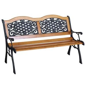 Panca da Giardino Moderna in Acciaio Inossidabile Stile Antico, Sedia in Acciaio per Esterni e Interni, Hotel, Centri Commerciali, Parchi, Scuole, Soggiorni e Patii - Product Image 1