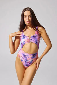 Traje de Danza del Vientre para Mujer, Ajustado, Transpirable, Elástico, de Secado Rápido, Spandex/Nailon, Traje Deportivo Cómodo - Product Image 4